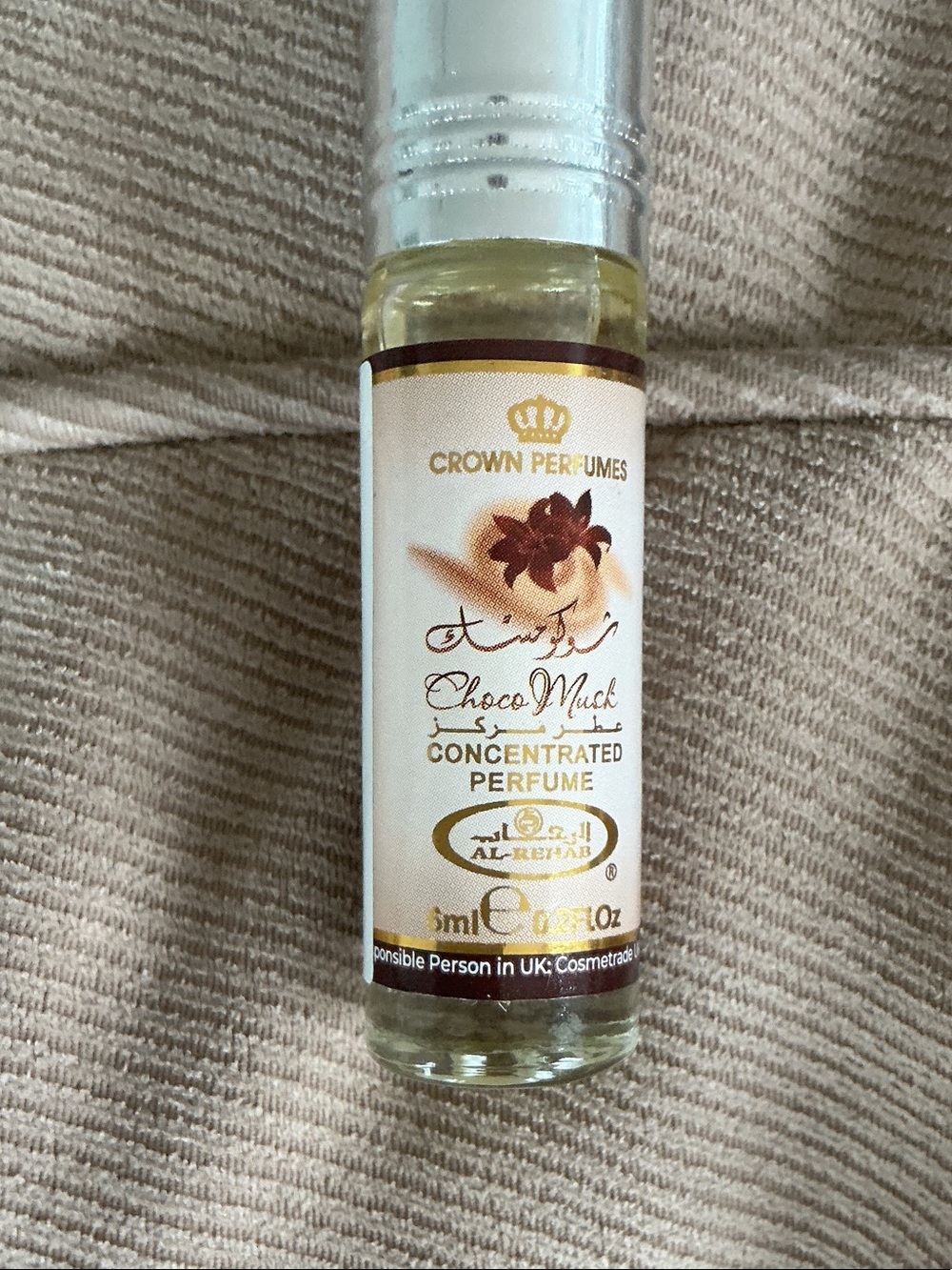 Choco Musk Concentrated Perfume Roller - Cream
